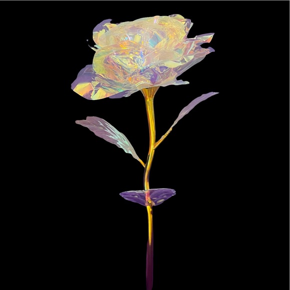 Galaxy Love Rose, 24k Golden Rose, New - Picture 3 of 5